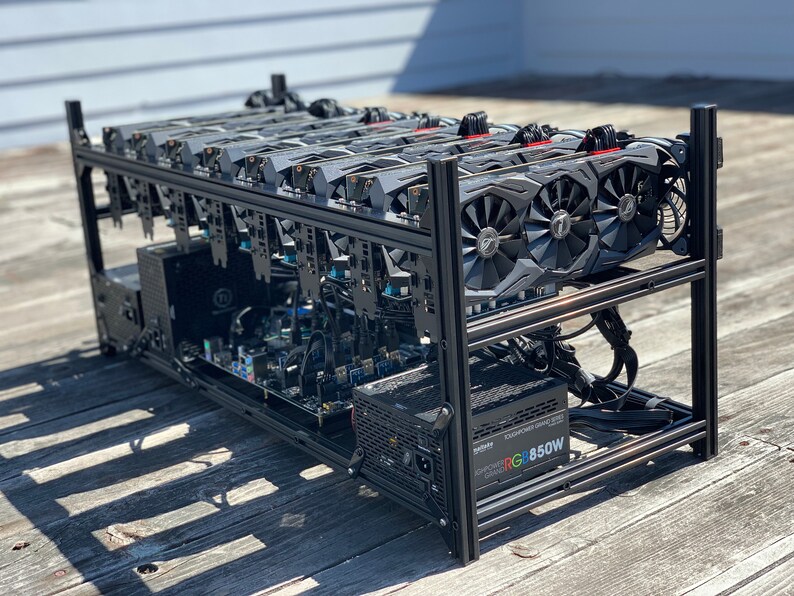 Rtx 2080 2080ti Etc 8 Gpu Mining Rig New Hardware Designed For Massive Hashing Power Custom Built For Mining Altcoins - 